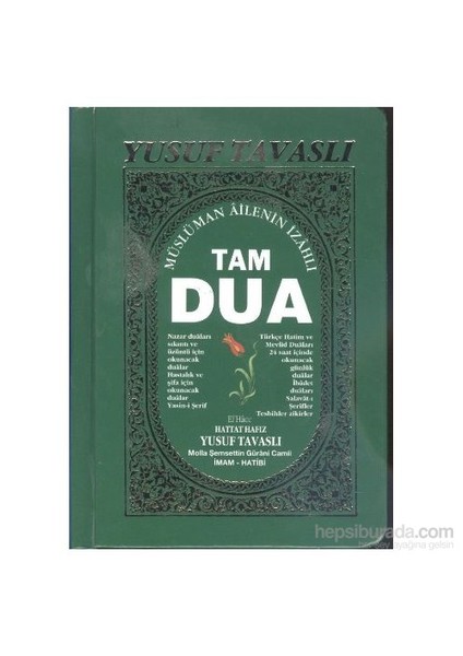 Tam Dua Kitabı Cep Boy - Ciltli