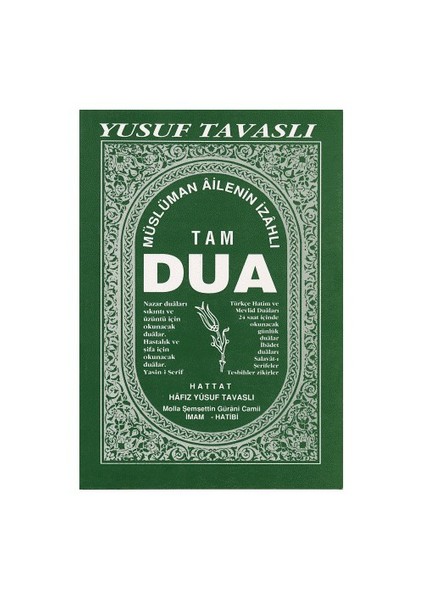 Tam Dua (ıı. Hamur) (Ciltli)