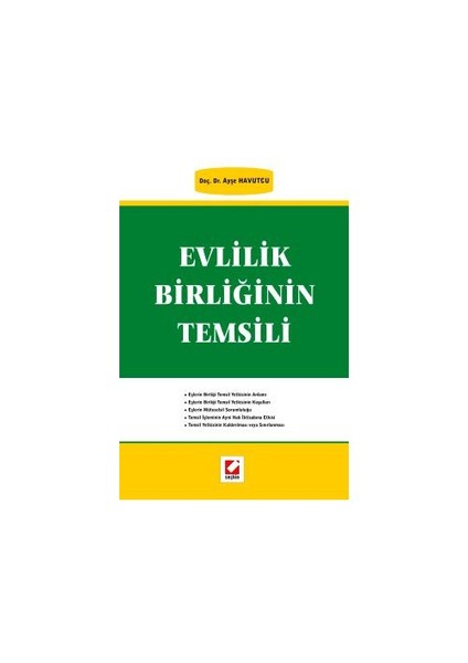 Evlilik Birliğinin Temsili