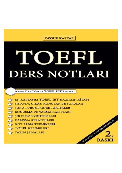 Toefl Ders Notları - Özgür Kartal