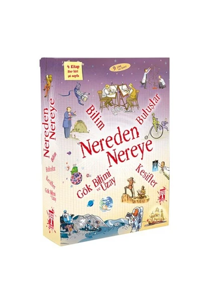 Nereden Nereye (Set) (4.Kitap) - Anna Claybourne