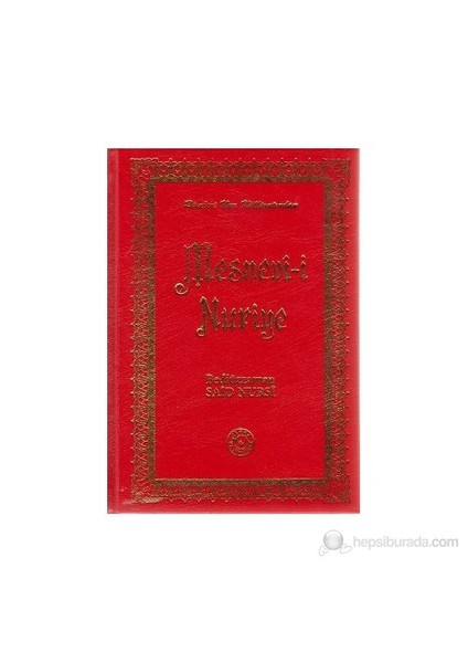 Mesnevi-İ Nuriye (Orta Boy - Ciltli)-Bediüzzaman Said-İ Nursi