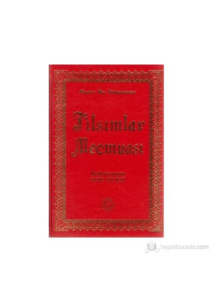 Tılsımlar Mecmuası (Büyük Boy-Ciltli)-Bediüzzaman Said-İ Nursi fiyatları