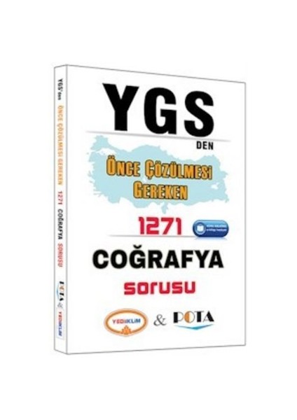 YGS Den Önce Çözülmesi Gereken 1271 Coğrafya Sorusu