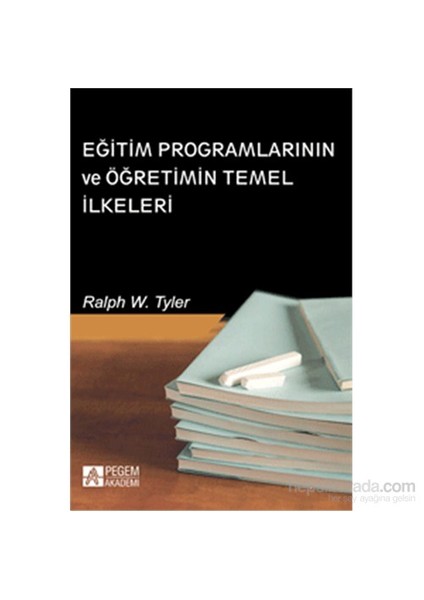 Eğitim Programlarının ve Öğretimin Temel İlkeleri