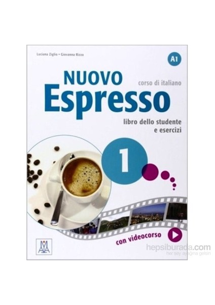 Nuovo Espresso 1 (A1) İtalyanca temel seviye - Luciana Ziglio