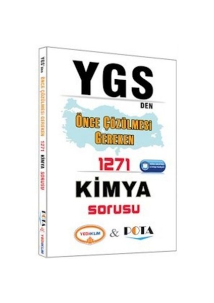 YGS Den Önce Çözülmesi Gereken 1271 Kimya Sorusu