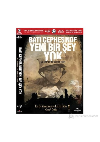 Batı Cephesinde Yeni Bir Şey Yok (All Quiet on the Western Front) (Bas Oynat)