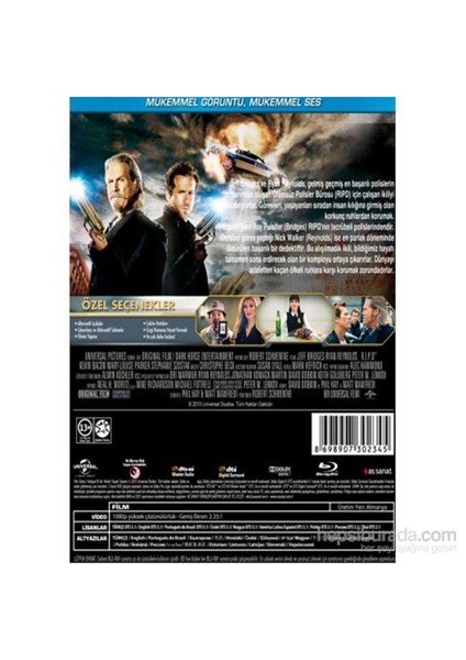 R.I.P.D. (Ölümsüz Polisler) (Blu-Ray Disc)