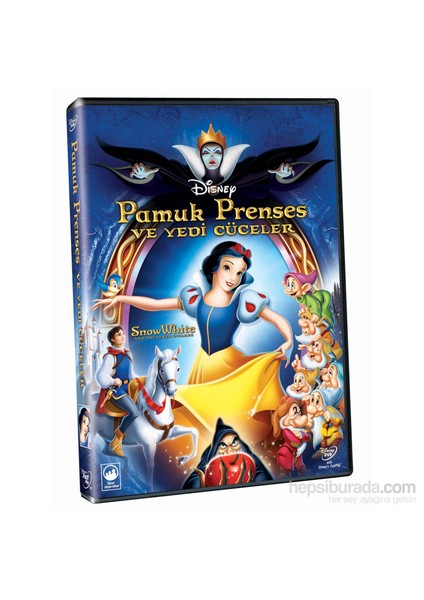 Snow White And The Seven Dwarfs (Pamuk Prenses Ve Yedi Cüceler) (DVD)