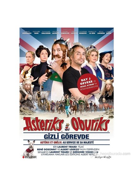 Astérix et Obélix: Au service de Sa Majesté (Asteriks & Oburiks Gizli Görevde) (DVD)