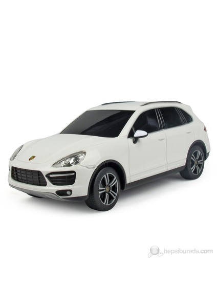 Porsche Cayenne Turbo Uzaktan Kumandalı Jeep 1:24 / Beyaz