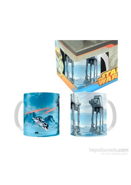 Star Wars: Battle Of Hoth Black Ceramic Mug Bardak