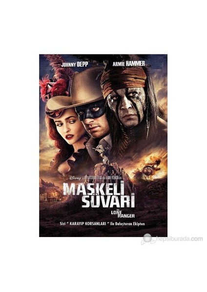 Lone Ranger (Maskeli Süvari) (Blu-Ray Disc)