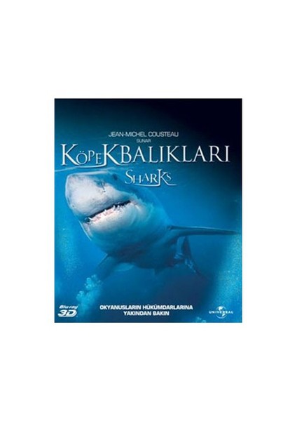 Sharks 3D (Köpekbalıkları 3D) (Blu-Ray Disc)