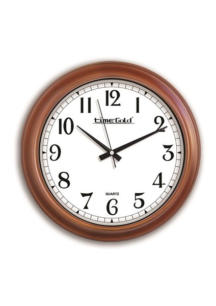Ahşap Görünümlü Duvar Saati-35cm TG151