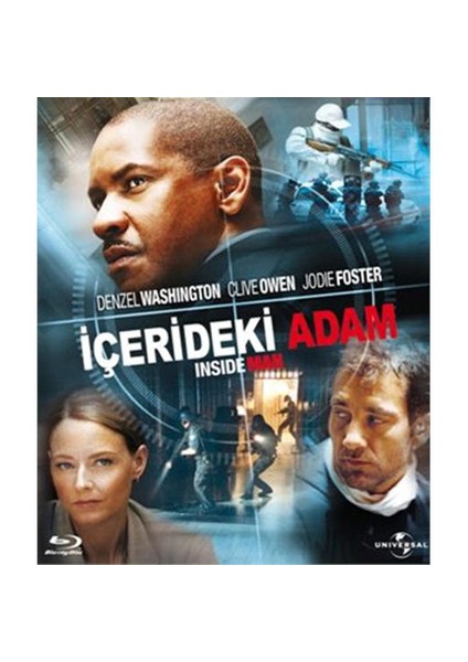 Inside Man (İçerideki Adam) (Blu-Ray Disc)