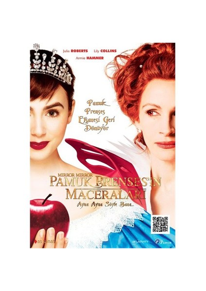 Mirror Mirror (Pamuk Prenses’in Maceraları) (DVD)