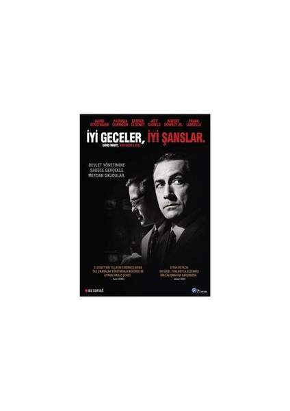 Good Night, and Good Luck (İyi Geceler İyi Şanslar) (DVD)