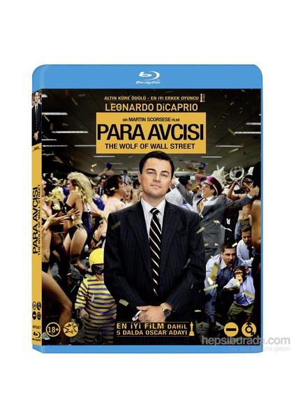 The Wolf of Wallstreet (Para Avcısı)(Blu-Ray)