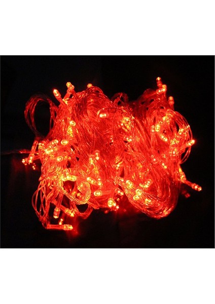 10 Metre Led Yılbaşı Ağacı Işığı Kırmızı