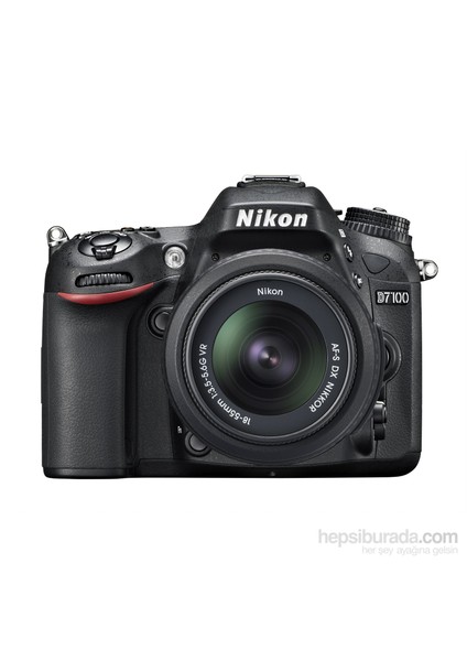 D7100 18-55mm VR Kit 24,1 MP 3,2''LCD Ekran Dijital SLR Fotoğraf Makinesi