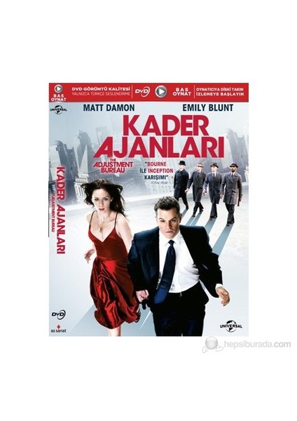 Kader Ajanları (The Adjustment Bureau) (Bas Oynat)