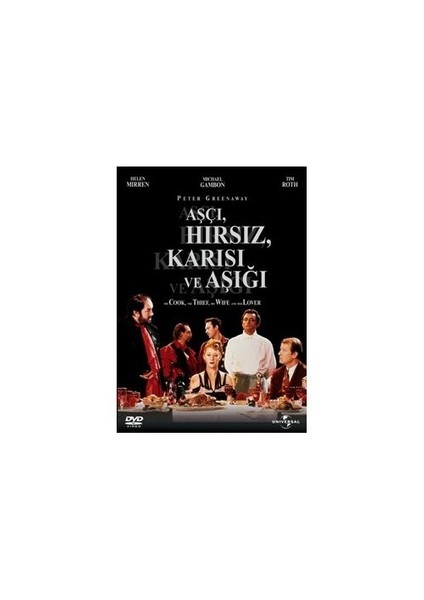 The Cook the Thief His Wife & Her Lover (Aşçı, Hırsız, Karısı Ve Aşığı)