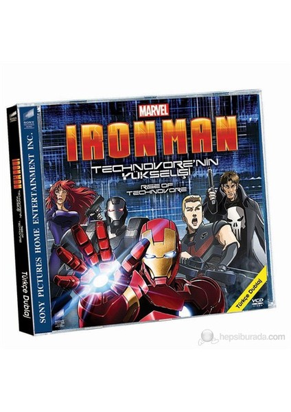 Iron Man: Technovore'nın Yükselişi (Iron Man Rise Of The Technovore) (VCD)