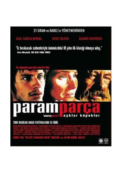 Amores Perros (Paramparça Aşklar & Köpekler) (Blu-Ray Disc