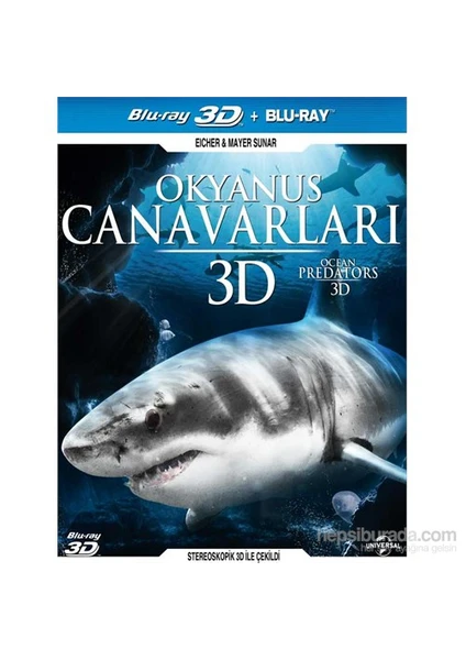 Ocean Predators - Okyanus Canavarları (3D Blu-Ray Disc)