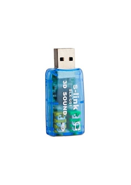 SLX-U51 USB 2.0 Ses Kartı