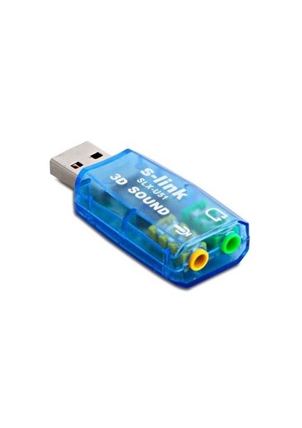 SLX-U51 USB 2.0 Ses Kartı