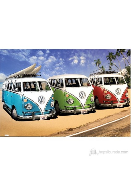 VW Campers Maxi Poster