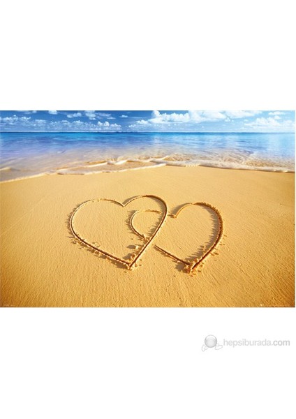 Beach Hearts Maxi Poster