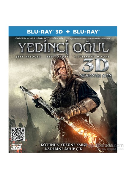 Seventh Son - Yedinci Oğul 3D+2D İki Disk (3D Blu-Ray Disc)