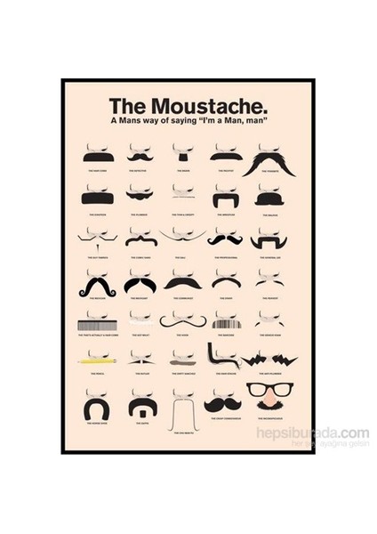 Maxi Poster The Moustache