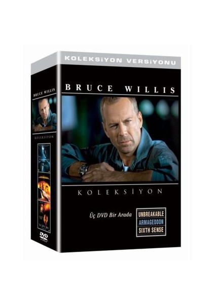 Bruce Willis Box Set (Bruce Willis Koleksiyon Versiyonu) (3 Film - 3 DVD)