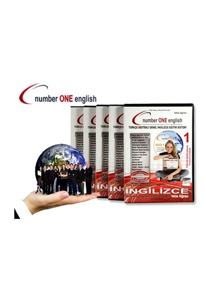 Number One English 2 Takım (10 DVD + 400 Saat Online Eğitim)