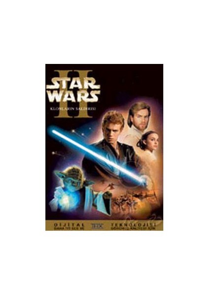 Star Wars 2 (Yıldız Savaşları 2: Klonlar'ın Saldırısı) ( DVD )