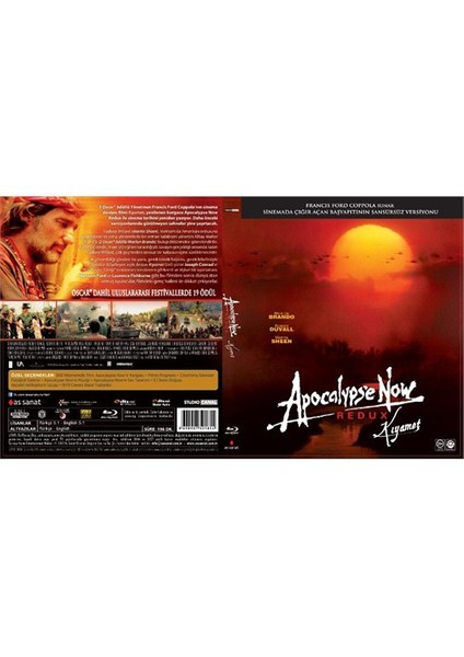Apocalpyse Now Redux (Kıyamet) (Blu-Ray Disc)