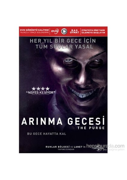 The Purge (Arınma Gecesi) (Bas Oynat)