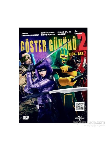Kick-Ass 2 (Göster Gününü 2) (Blu-Ray Disc)