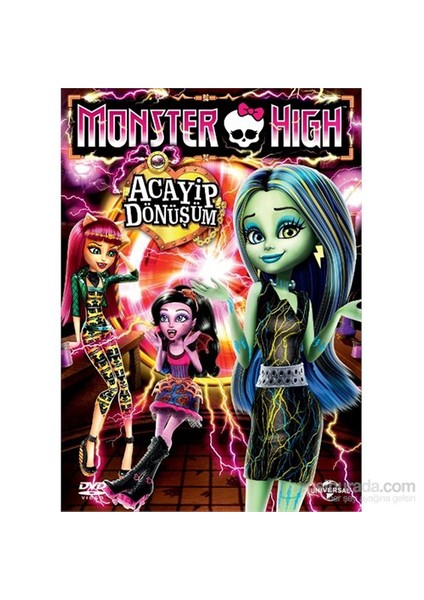 Monster High Freaky Fusion (Monster High: Acayip Dönüşüm) (DVD)