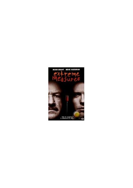 Extreme Measures (Uç Noktalar) ( DVD )