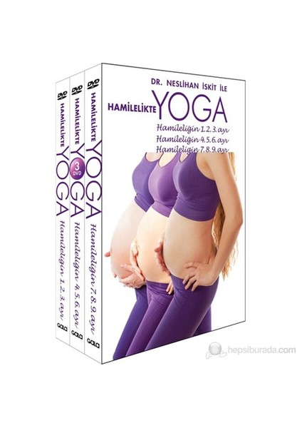 Hamilelikte Yoga (3 DVD Box)