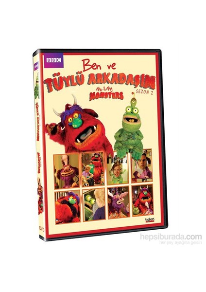Me & My Monsters - Season 2 (Ben ve Tüylü Arkadaşim – Sezon 2) (DVD) (2 DİSK)