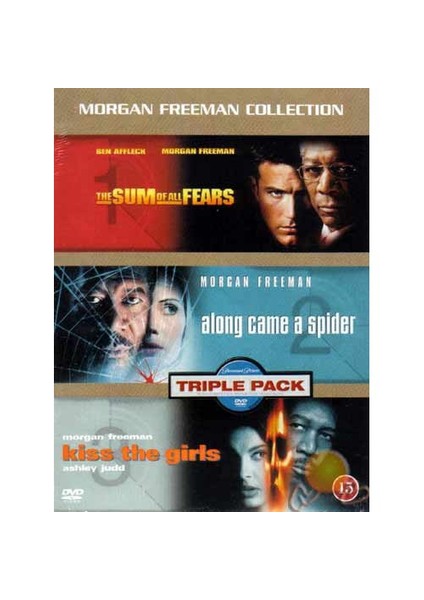 Morgan Freeman Collection (The Sum Of The  Fears-along Came A Spider-kiss The  Girls) ( DVD )