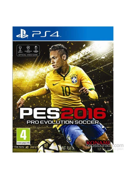 Pro Evolution Soccer 2016 ( Pes 2016 ) PS4