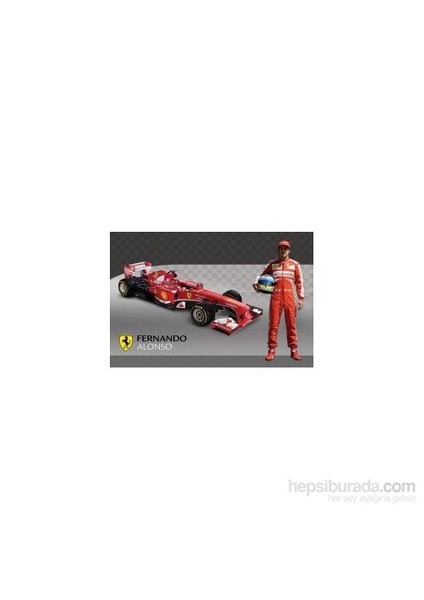 Maxi Poster Ferrari Alonso & Car